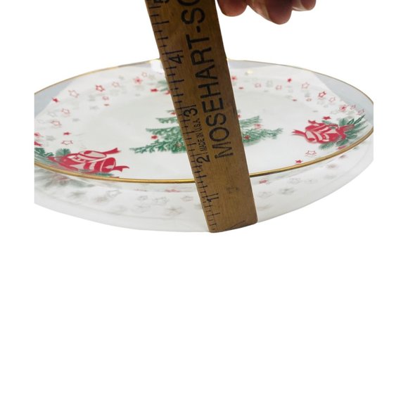 Crystal Clear Christmas Tree Handcrafted Crystal Serving Platter NWT - Picture 6 of 6